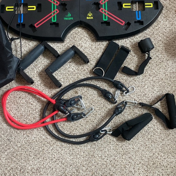 Black Foldable Pushup Board - Picture 4 of 4